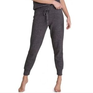 Barefoot Dreams CozyChic Ultra Lite Sparkly Rib Trim Joggers Size XL